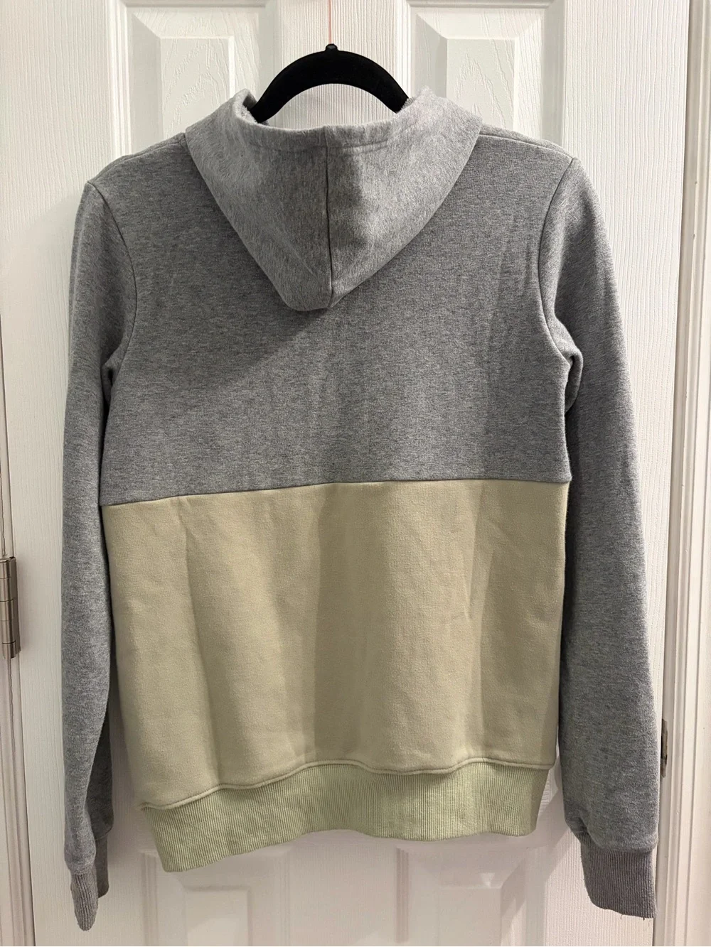 Latched Mama Pullover Hoodie - Olive Green & Gray XXS - Picture 5 of 9